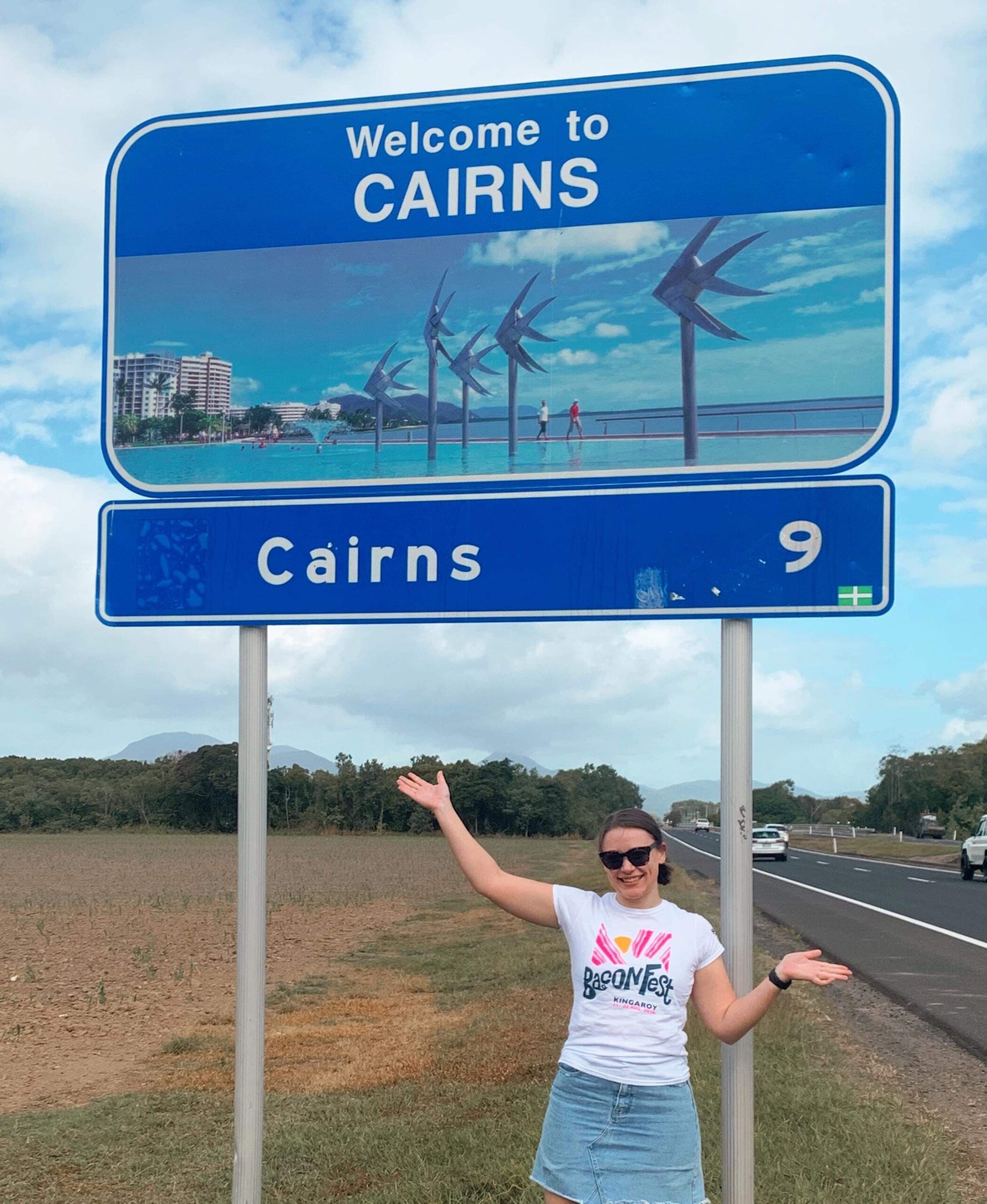 Maddie Gibson 9kms from Cairns